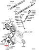 OEM Mitsubishi Timing Belt Sprocket Spring Pin (DSM/Evo 8/9)